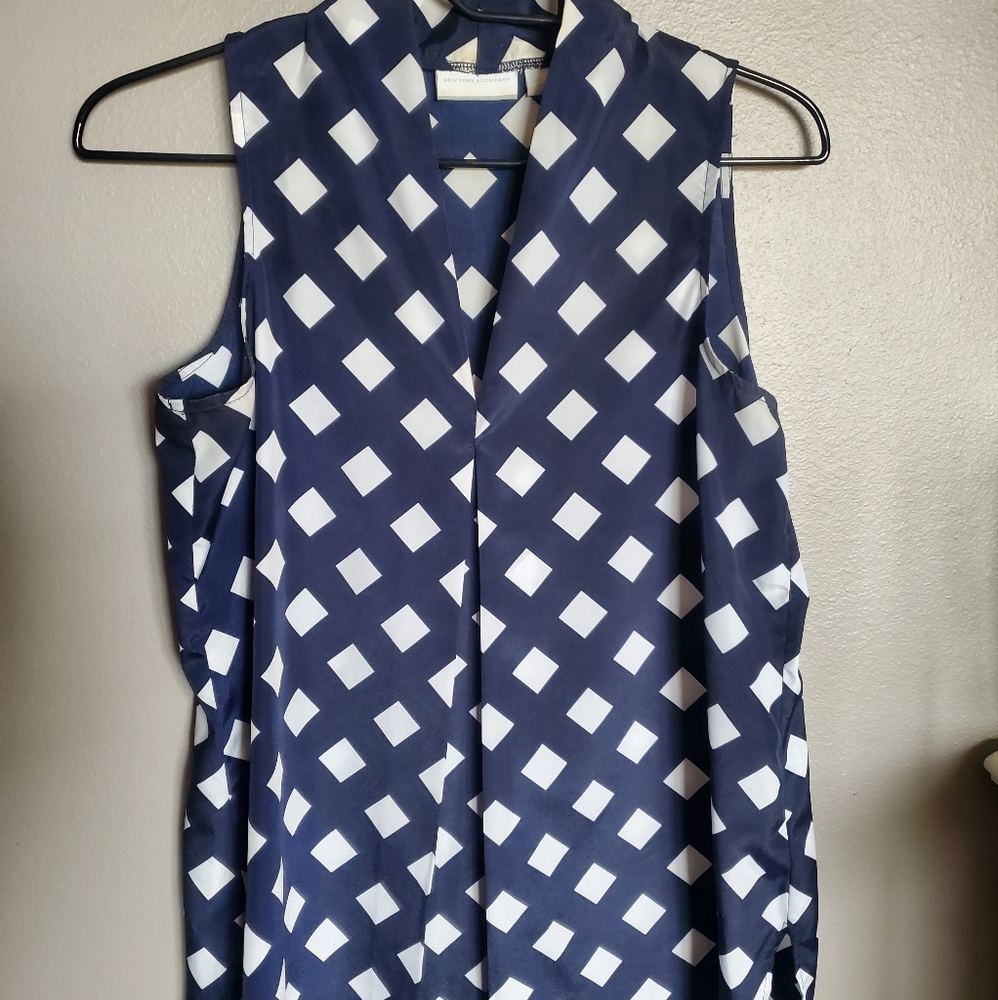 NY &Co Navy/White Top - Small
